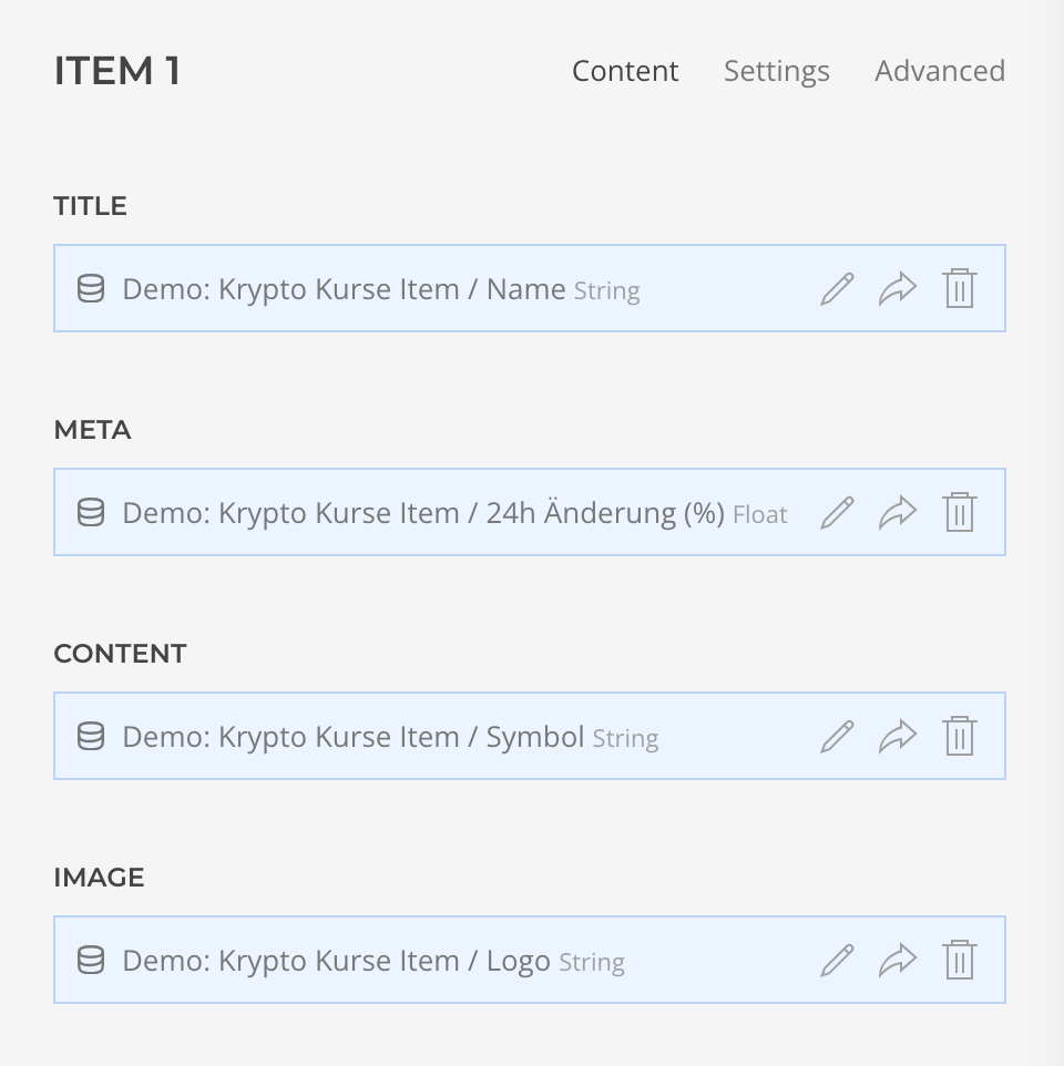 Display valuable data anywhere